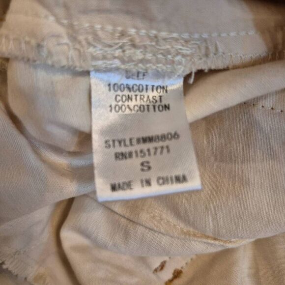 Roolee Women's Ivory Cotton Short Sleeve Jumpsuit - Picture 15 of 15